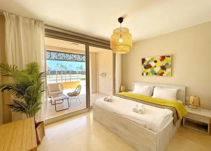 شقة Sparky & Summery 2 Bdr Mangroovy Free & Pool Access *